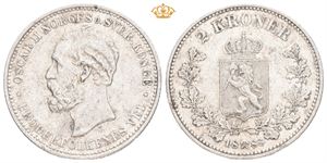 2 kroner 1888