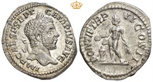AR Denarius, AD 209