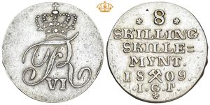 8 skilling 1809. S.2