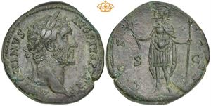 Æ Sestertius, AD 145-147