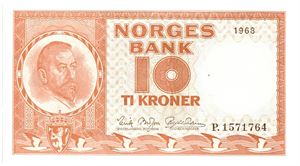 10 kroner 1968. P1571764