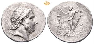 KINGS of BITHYNIA. Prusias I, 228-185 BC. AR tetradrachm (16,57 g)