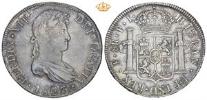8 reales 1823 P J
