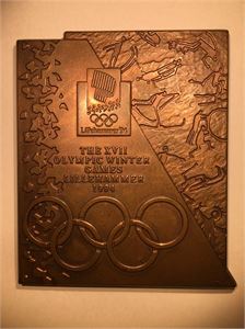 OL Lillehammer 1994. Deltagermedalje.
