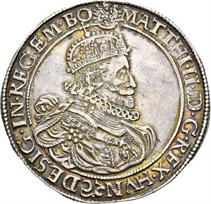 Matthias, taler 1610, Kremnitz