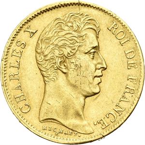 Charles X, 40 francs 1830 A