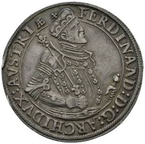 Erkehertug Ferdinand 1564-1595, taler u.år/n.d., Ensisheim