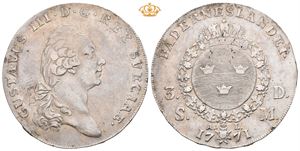 3 daler silvermynt 1771