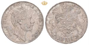 1 riksdaler riksmynt 1857
