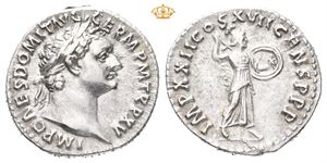 Domitian, AD 81-96. AR denarius (3,48 g)