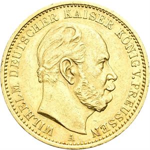 Preussen, Wilhelm I, 20 mark 1879 A