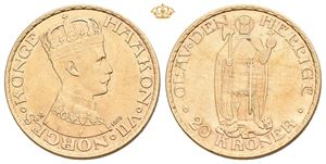 20 kroner 1910. Lite hakk/minor peck