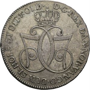 CHRISTIAN VII 1766-1808, Speciedaler 1777. S.1