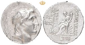 SELEUKID EMPIRE. Demetrios I Soter, 162-150 BC. AR tetradrachm (29 mm; 16,49 g)
