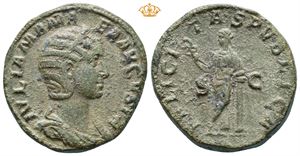 Julia Mamaea. Augusta, AD 222-235. Æ sestertius (25,91 g).