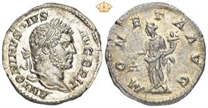 AR Denarius, AD 212-213