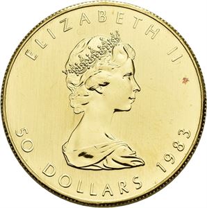 50 dollar 1983. Maple Leaf