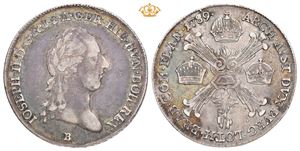 Joseph II, 1/4 kronentaler 1789 B. Kremnitz