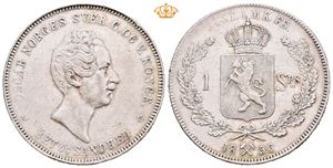 Speciedaler 1856. Svake riper/slight scratches