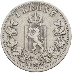 1 krone 1890