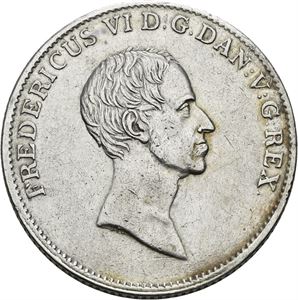 FREDERIK VI 1808-1839. Speciedaler 1839. S.2