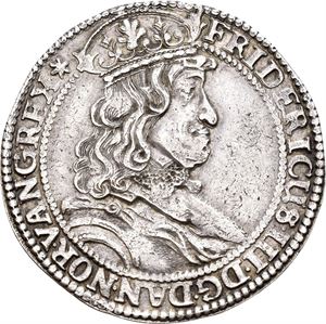 FREDERIK III 1648-1670 Speciedaler 1654. S.6