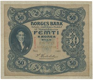 50 kroner 1923. A.6822713