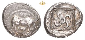 DYNASTS of LYCIA. Sppntaza, circa 450-320 BC. AR stater (20 mm; 8,52 g)