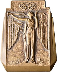 Lake Placid 1932 deltagermedalje. Bronse/bronze