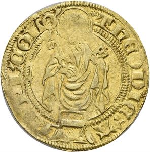 Køln, Dietrich II von Mörs 1414-1463, goldgulden u.år/n.d. (1414-1419)