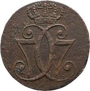 1 skilling 1771 Kongsberg