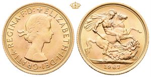 England. Elizabeth II, sovereign 1967