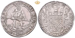 Germany. Braunschweig-Lüneburg, August II, reichstaler 1658