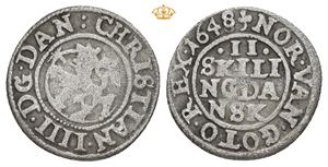 2 skilling 1648. S.42