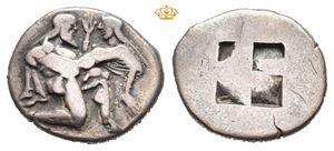ISLANDS off THRACE, Thasos. Circa 480-463 BC. AR stater (8,30 g)