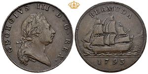 George III, penny 1793