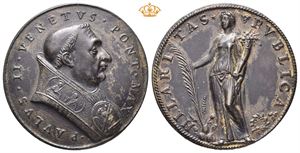 Paul II 1464-1471, Æ medalje. Usignert. 43 mm