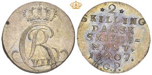 2 skilling 1807. S.3