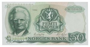 50 kroner 1982. M.7359070