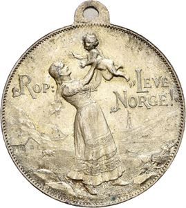 1896. Rop: Leve Norge. Sølv