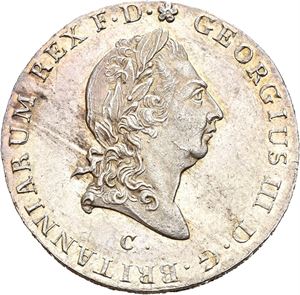Hannover, George III, 2/3 taler 1814 C