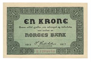 1 krone 1917. E1208070.