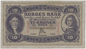 10 kroner 1902. A.3806710.