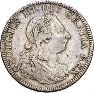 George III, dollar 1804. Har vært anhengt/has been mounted