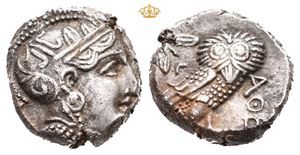 ATTICA, Athens. Circa 353-294 BC. AR tetradrachm (17,14 g)