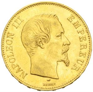 Napoleon III, 100 francs 1856 A