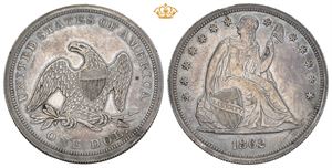Dollar 1862