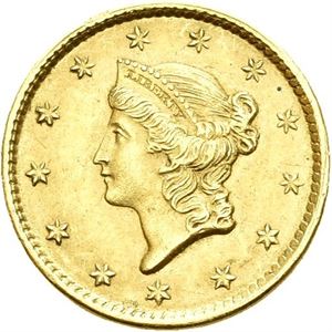 1 dollar 1851