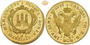 2 Ducats 1744
