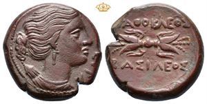 SICILY, Syracuse. Agathokles. 317-289 BC. Æ unit (21 mm, 9,59 g).